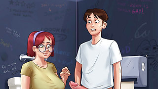 step sister make hot seen in summertime saga part12