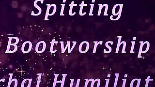 Misress Monika Schmidt Crushing Spitting Feeding Verbal Humiliation Sph in Leathergloves