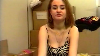 Casting of a 21 Year Old Slut Getting Analized and Facialized