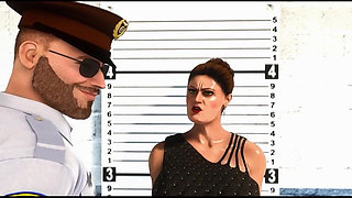 60 Yo Horny Woman and Sexual Cops