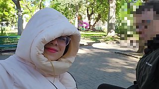 Hot Teen Risky Bareback Fuck Leading to Creampie and Deepthroat