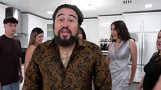 MILF Family Party Turns into a Wild Taboo Fantasy