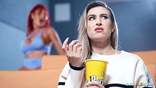 This Movie Sucks, Let's Anal Fuck - Charlie Dean Cheating with Busty Redhead Niky Bimbodoll on Public