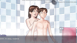 Except for the girl friend in the bathroom, I have piled up the summertime saga game.