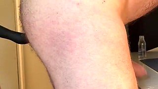 Look to My Shaved Pussy and Get Fucked by a Puck