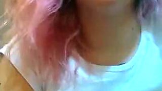 Pierced nipples latina