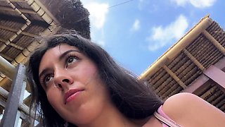 Asked the waiter to cum on my face in a public cafe - I