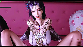 Virtual Goddess Spark: Scarlet Curves - 3D Animation Hentai