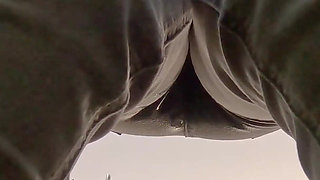 Serina Gomez Lost in Holland Wetting Jeans Outdoors