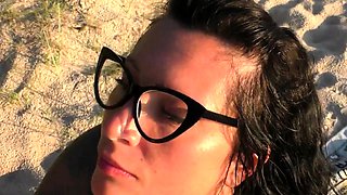 Public Beach Anal Adventure With A Horny Milf