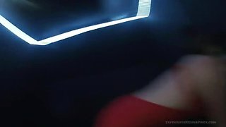 Hotwife Helena Price Sucks Off Strangers in Adult Theater - Cuckold Hubby Films Blowbang Action!