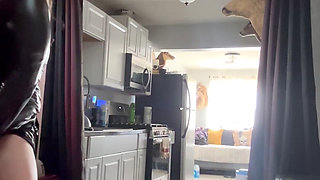 Real Dominatrix Pegging Session