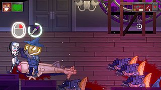 Big boobed parody of Resident Evil 3