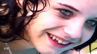 Training Of Joha Spanking Her Ass In The Backyard