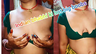 Devr ne apni bhabhi ki hot boobs dekha bhabhi chusai kiya Desi hot video