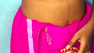 Desi Indian Teen Doggy Style in Saree Hot Tease and Made Her Boyfriend Cum