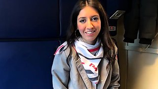 Sex with Conductor on the Train, I Hope She Doesn’t Get