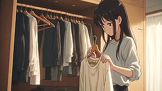 AI Generated Cartoon content, Uncensored video of 18 Year old Anime Girl,  3D Cartoon on closeup by Kiidzy Animates