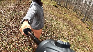 Amateur Teen Kadavak Naked in Woods Outdoor Public Nudity 4K