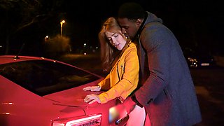 Red-hot Jia Lissa devours Jax Slayher's massive tool in a steamy blowjob