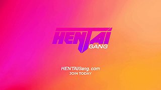 Horny Businessman With no GF Seduce Cute HENTAI Girl