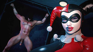 Locked in Chains: Harley Quinn Takes Full Control Over Batman (3D Realistic Sex Game) Ultra Quality