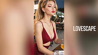 Innocent Date with Blonde Ends in Leash & Crawling Humiliation