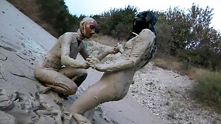 German amateur couple fucking outdoors