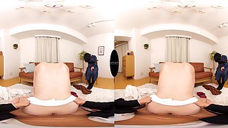 Japanese Beauty Craves VR Passion With POV Fire