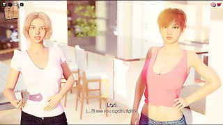 Erotic stories, hot blonde, visual novel