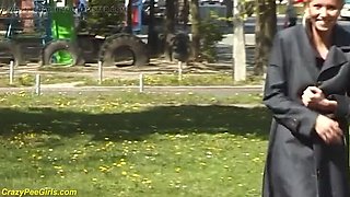 Alexa Weix Outdoor Pissing Fetish - Real Golden Shower & Public Nudity HD