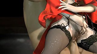 3D Big Boobs Mature MILF Wearing Sexy Dress Got Fucked so Hard