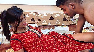 Hard Pussy Fuck Caught My Desi Noughty Wife Playing... and Joined in