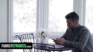 Blonde scene with amazing Mike Mancini and Haley Spades from Family Strokes