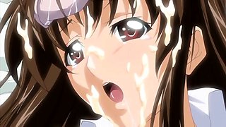 Hentai schoolgirl pounded hard and blasted with hot cum