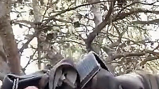 Blowjob in the Forest on the Beach