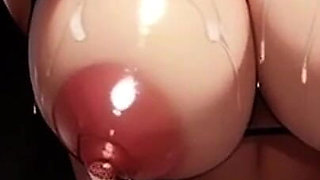 Lactating Lesbians Breastfeed on the Beach