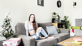 Ana B's big tits video by Ersties