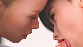 Shadows of Seduction V0.5 - P5 Adam’s Unexpected Double Blowjob From Eva and Lia