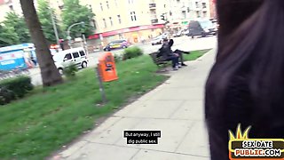 German gets POINT OF VIEW humped by lovemaking date