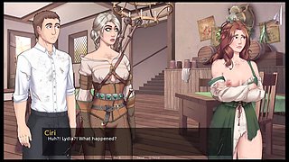 Cartoon movie, big boobs blonde, sexy but