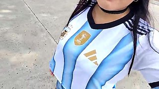 ENGLAND GIVES A KINKY ARGENTINE A FREE-FOR-ALL LESSON IN FOOTBALL AND FUCK-FEST