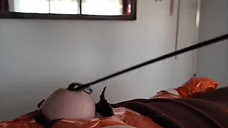 Part 2 - Tape Bondage, Crop Spanking, Nipple BDSM, Orgasms
