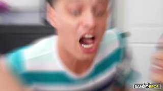 BANGBROS - Barbie Rous Has The Brilliant Assets: A Bony Waistline, Lush Puffy Baps, A Mouth-watering Booty And A Cock-squeezing Muff