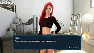 Red-haired Sweet Girl Poses For Photos But I Couldnt Resist And Fucked Her With Lili Fox