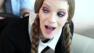 Big Titty Brunette Babes in Hardcore Anal Fun