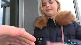 Horny Blondie Lika Star Gets A Mouthful Of Man milk