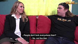 Shameless mature woman breathtaking xxx clip