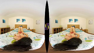 Red Hot - Brunette Milf Solo Strip - Zexyvr - Sexlikereal
