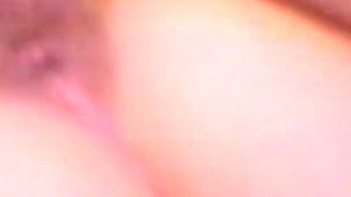 Sexy brunette teen fucks hard wearing her skirt and knee high socks